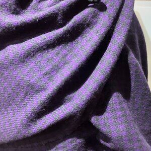 LAUREN Ralph Lauren Wool Poncho Bloomingdale’s Suede Cashmere Lined Gloves Set